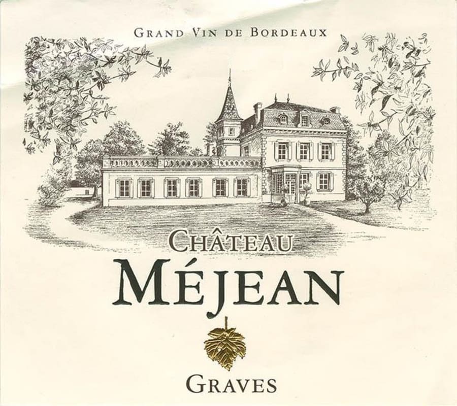 Chateau Mejean 2013 Front Label