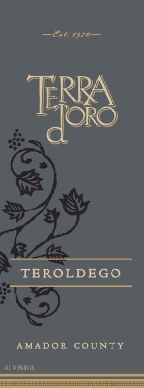 Terra d'Oro Teroldego 2012 Front Label