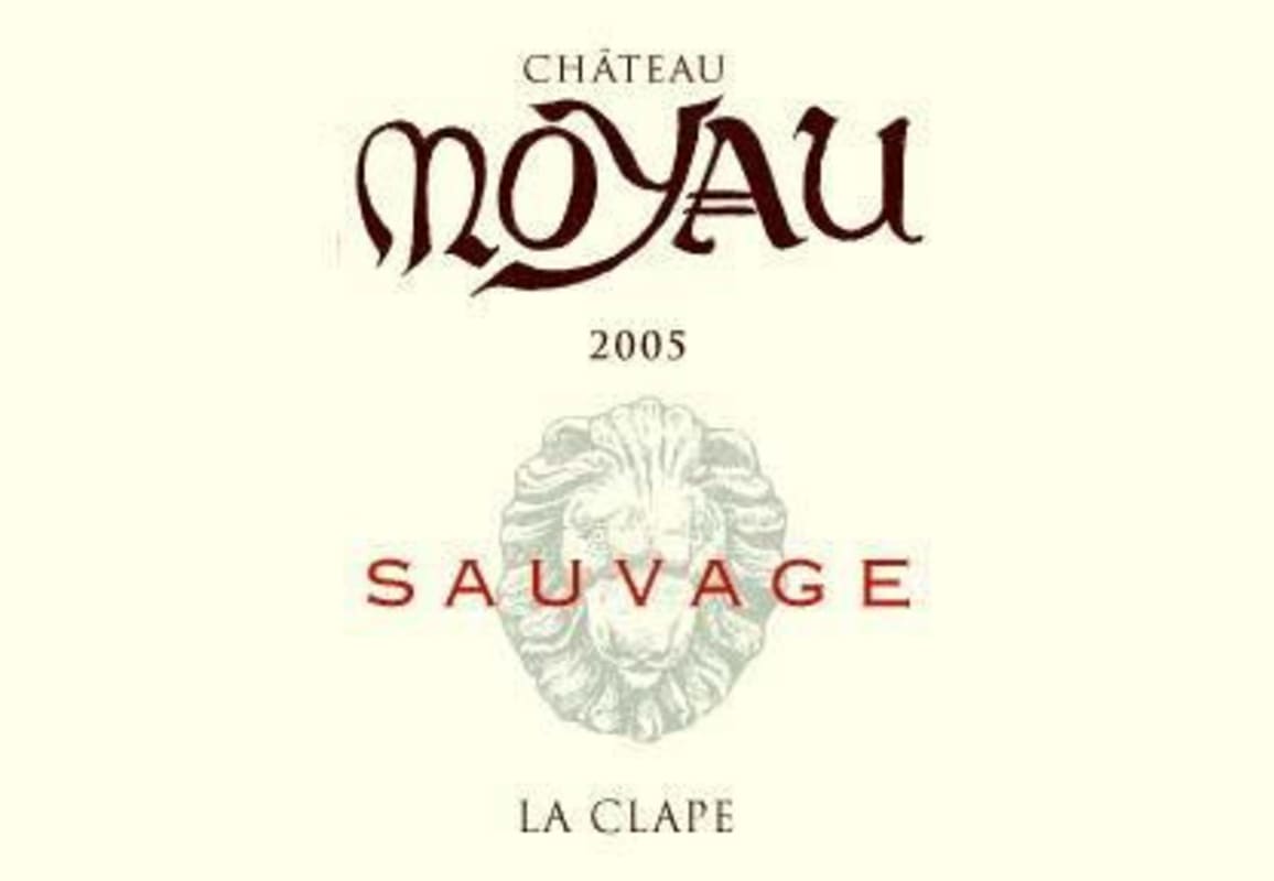 Chateau Moyau La Clape Sauvage 2005 Front Label