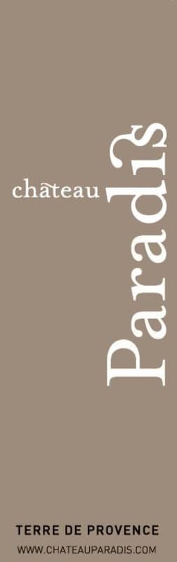 Chateau Paradis Coteaux d'Aix-en-Provence Terre de Provence Rouge 2010 Front Label
