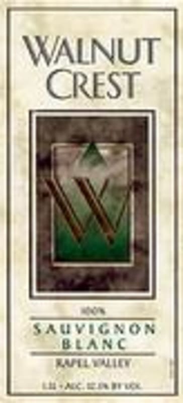 Walnut Crest Sauvignon Blanc 2000 Front Label