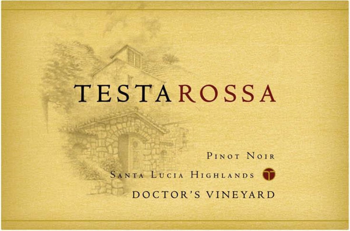 Testarossa Doctor's Vineyard Pinot Noir 2011 Front Label