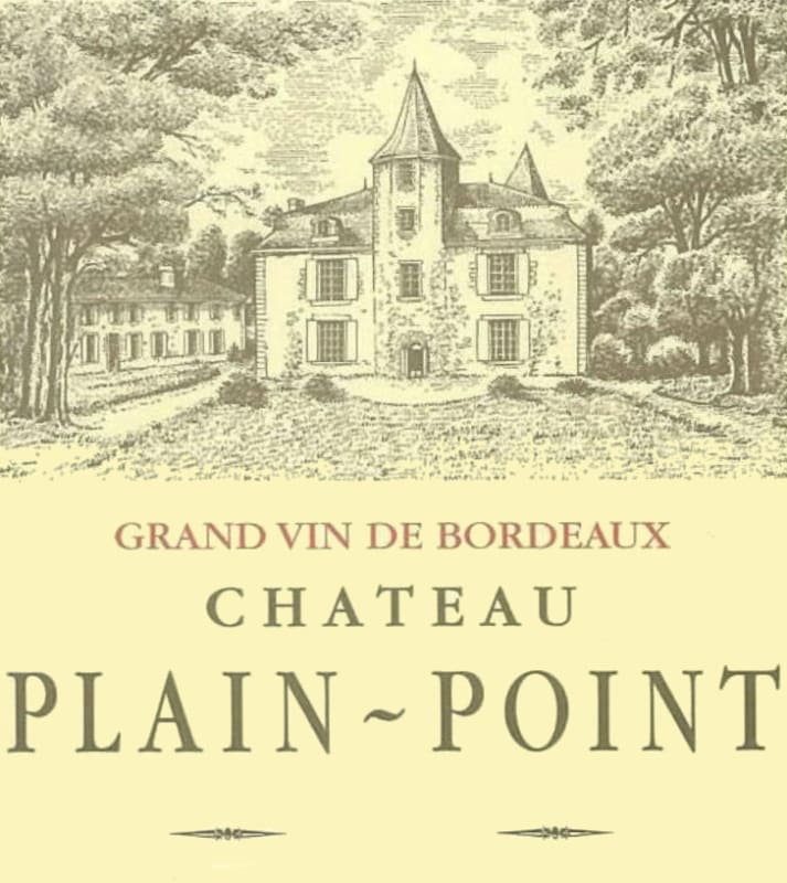 Chateau Plain Point Fronsac 2009 Front Label