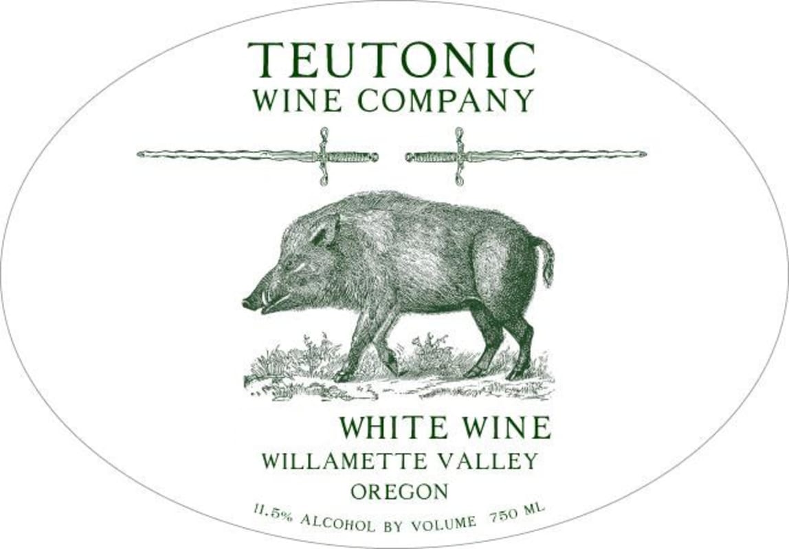 Teutonic White Blend 2014 Front Label