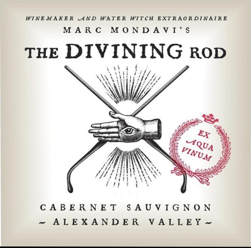 Divining Rod Alexander Valley Cabernet Sauvignon 2012 Front Label
