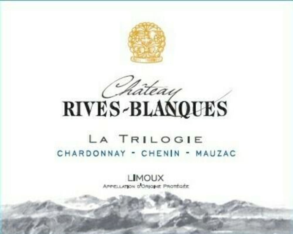 Chateau Rives Blanques Limoux La Trilogie 2014 Front Label