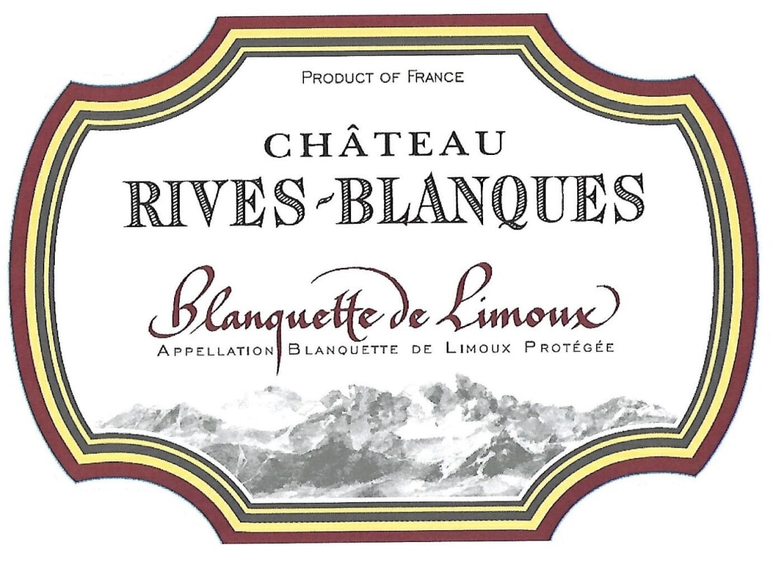 Chateau Rives Blanques Blanquette de Limoux Brut 2012 Front Label