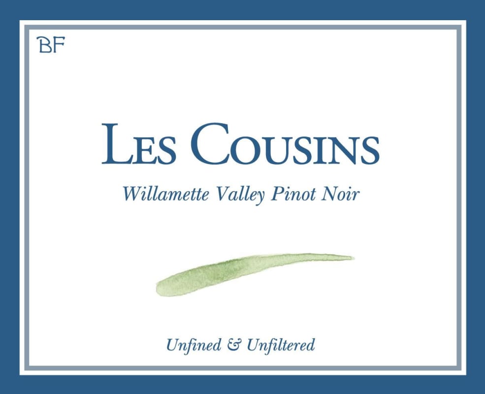 Beaux Freres Les Cousins Pinot Noir 2013 Front Label