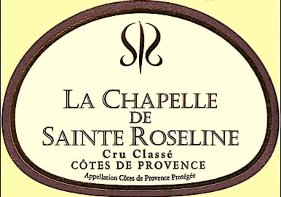 Chateau Sainte-Roseline La Chapelle de Sainte Roseline Rouge 2011 Front Label