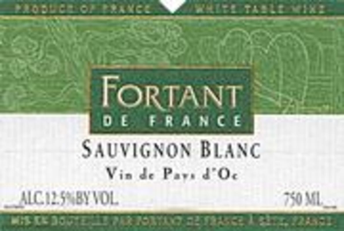 Fortant Sauvignon Blanc 1999 Front Label