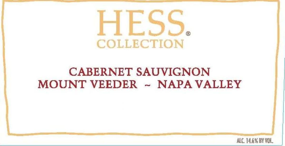 Hess Hess Collection Cabernet Sauvignon 2008 Front Label