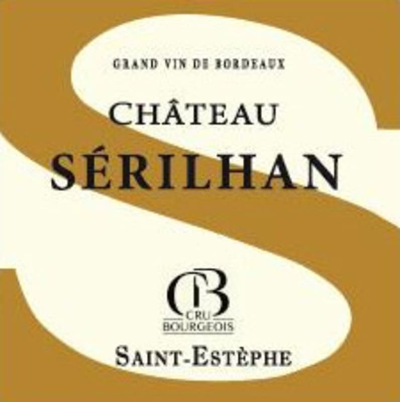 Chateau Serilhan Saint-Estephe 2012 Front Label