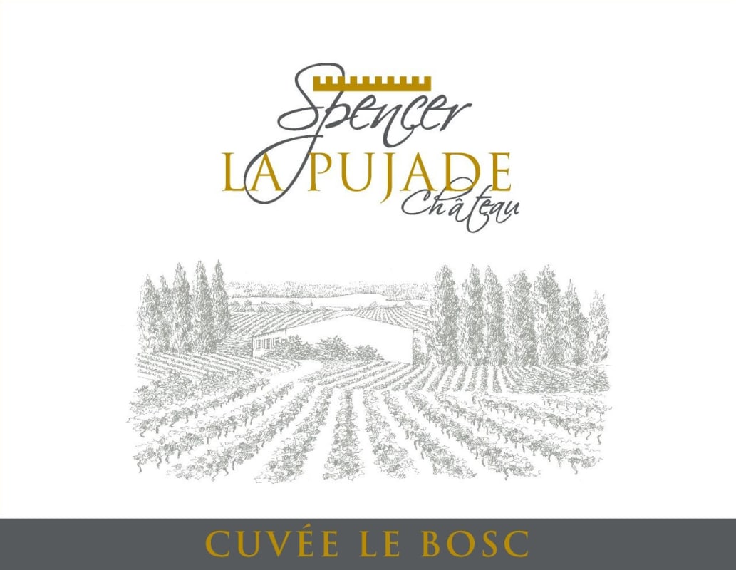 Chateau Spencer La Pujade Corbieres Cuvee Le Bosc 2012 Front Label