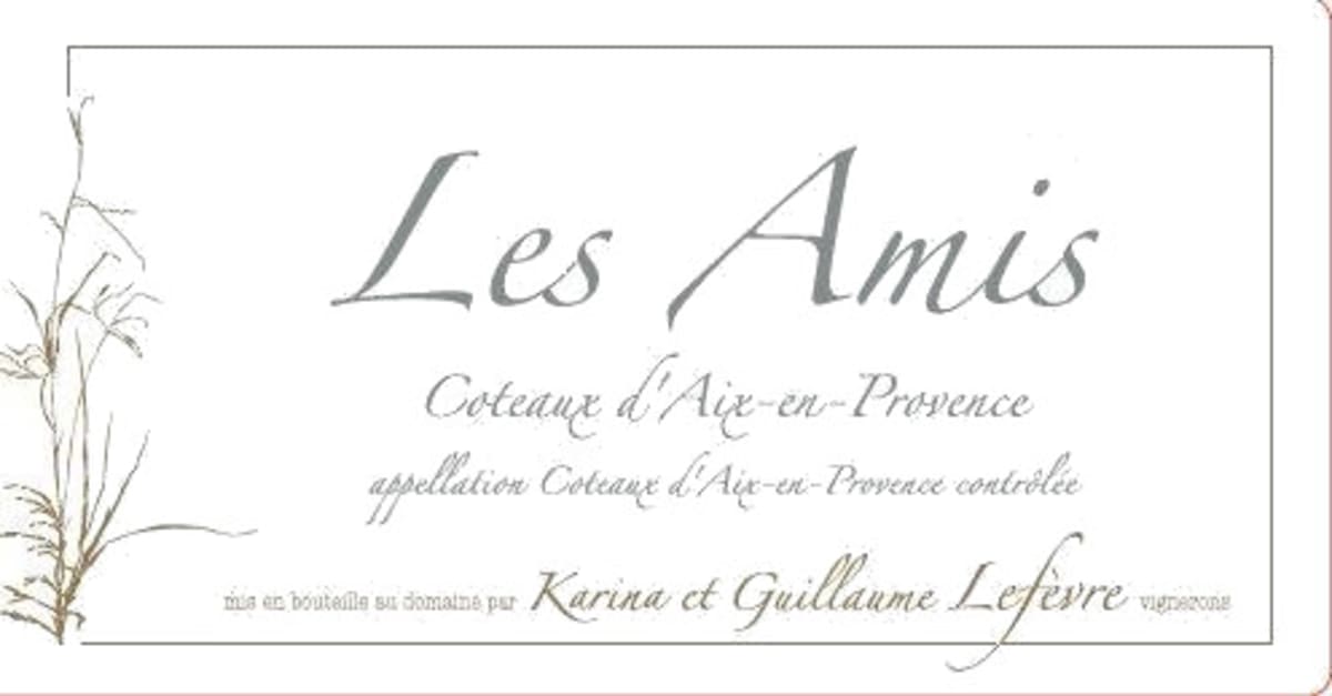 Chateau Sulauze Coteaux d'Aix-en-Provence Les Amis Rouge 2013 Front Label