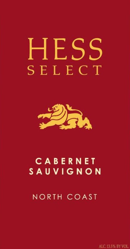 Hess Hess Select Cabernet Sauvignon 2012 Front Label