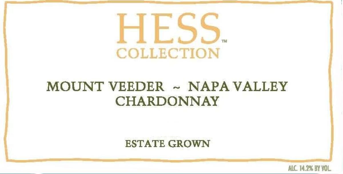 Hess Chardonnay 2009 Front Label