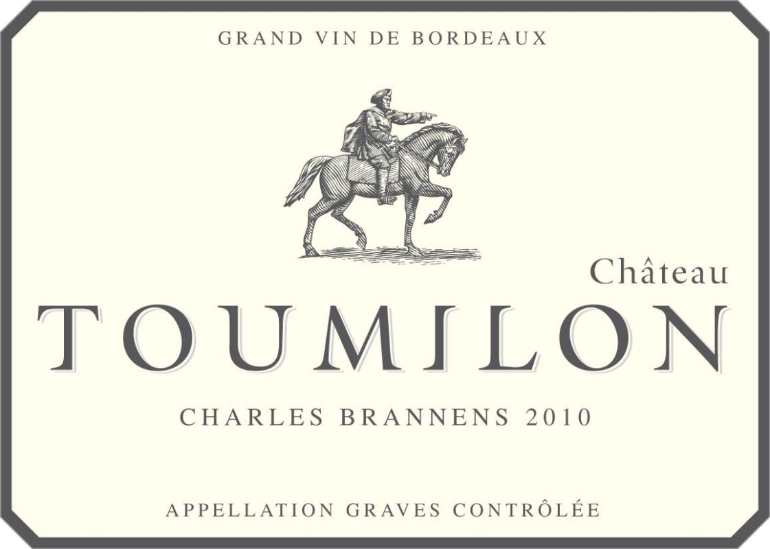 Chateau Toumilon Graves 2010 Front Label