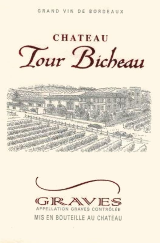 Chateau Tour Bicheau Graves 2013 Front Label