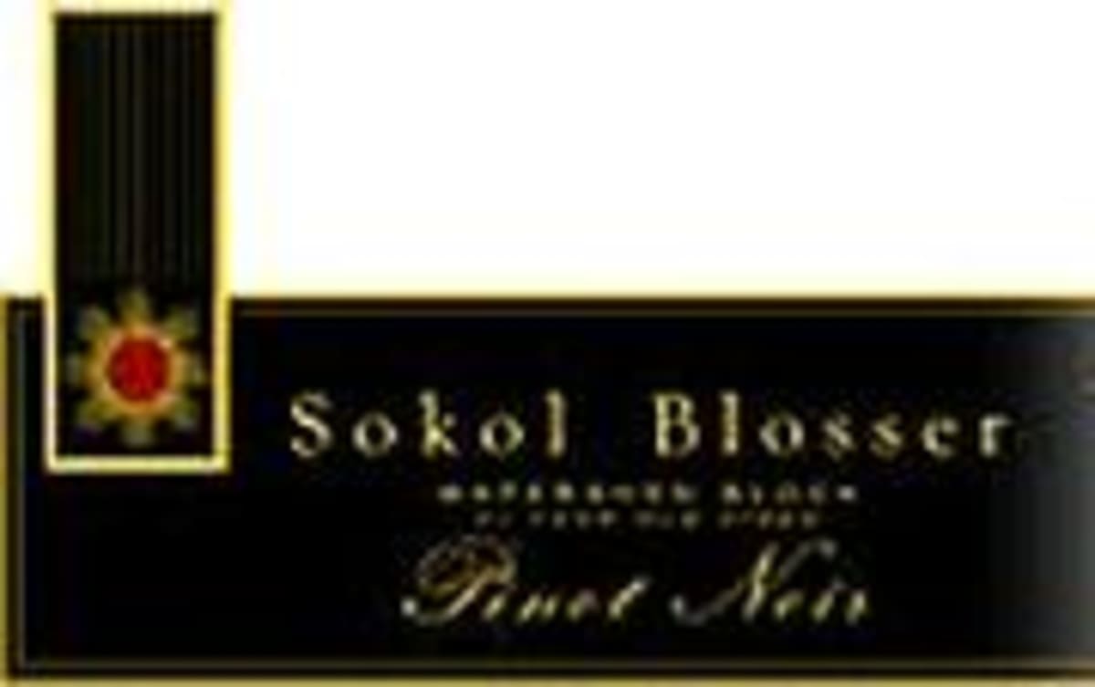 Sokol Blosser Watershed Block Pinot Noir 1998 Front Label