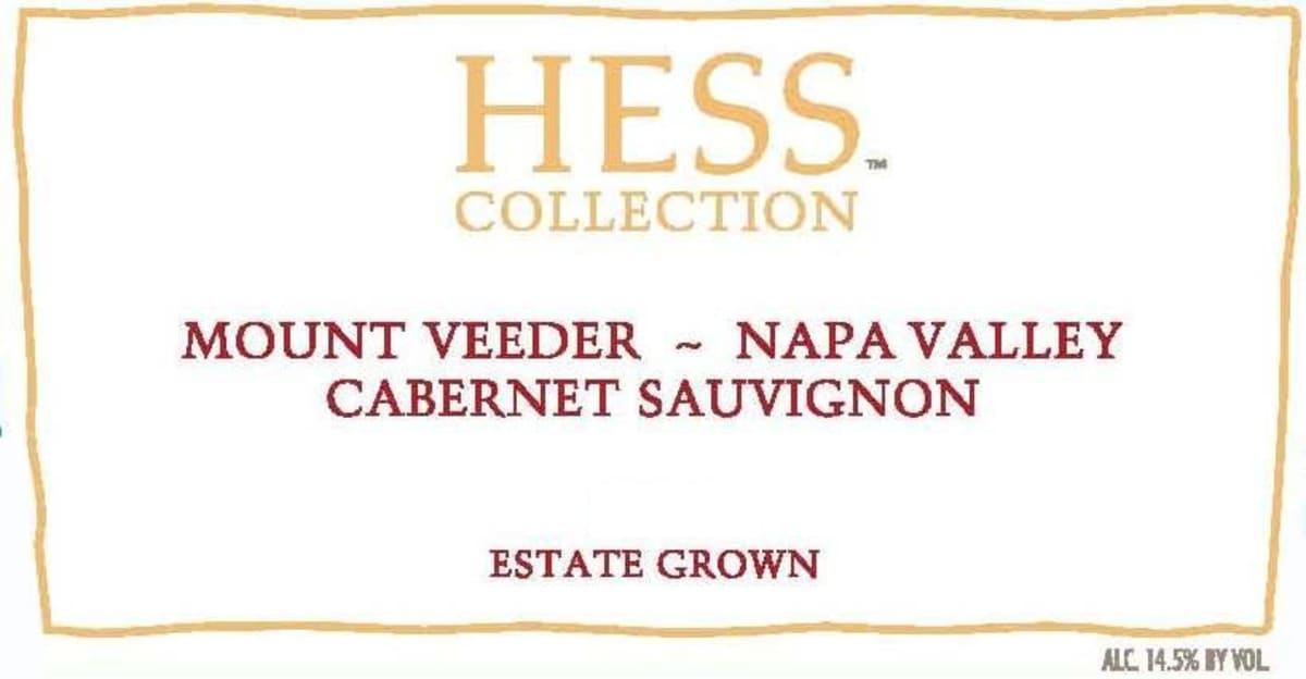 Hess Hess Collection Cabernet Sauvignon 2010 Front Label