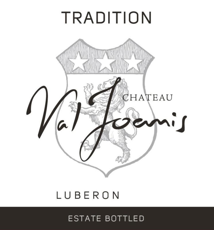 Chateau Val Joanis Luberon Tradition Rouge 2013 Front Label