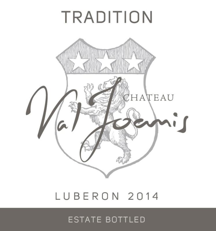 Chateau Val Joanis Luberon Tradition Blanc 2014 Front Label