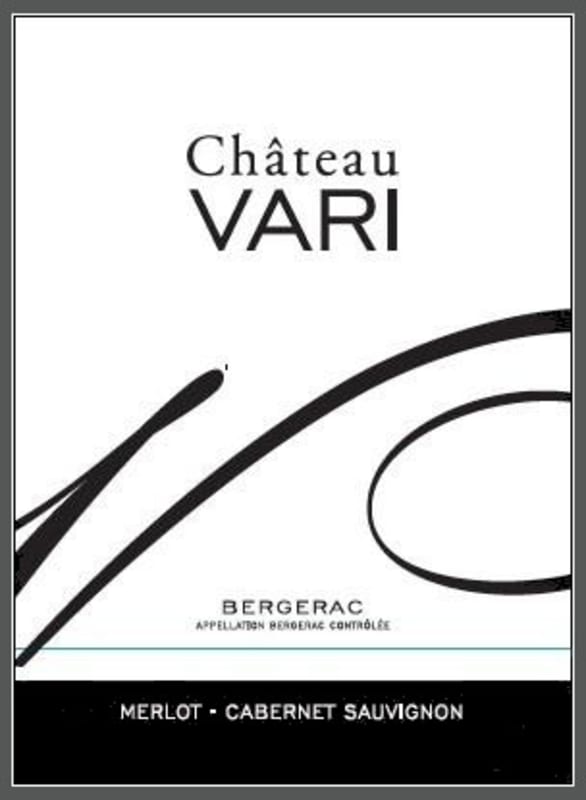 Chateau Vari Bergerac Rouge 2011 Front Label