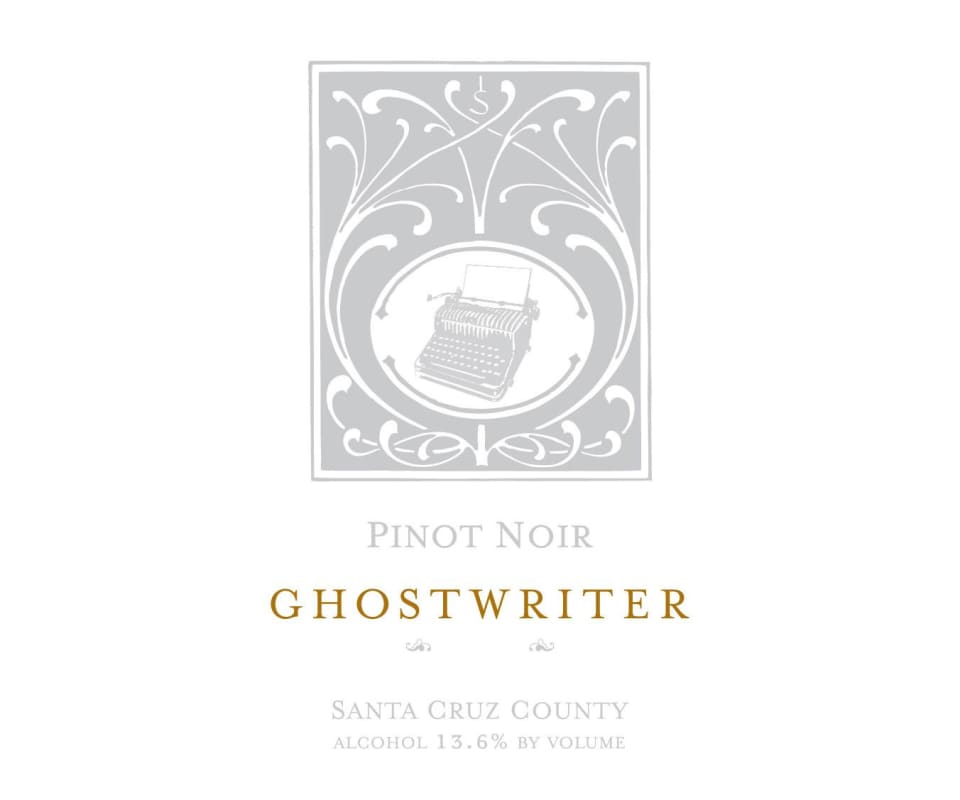 Ghostwriter Belle Farms Pinot Noir 2012 Front Label