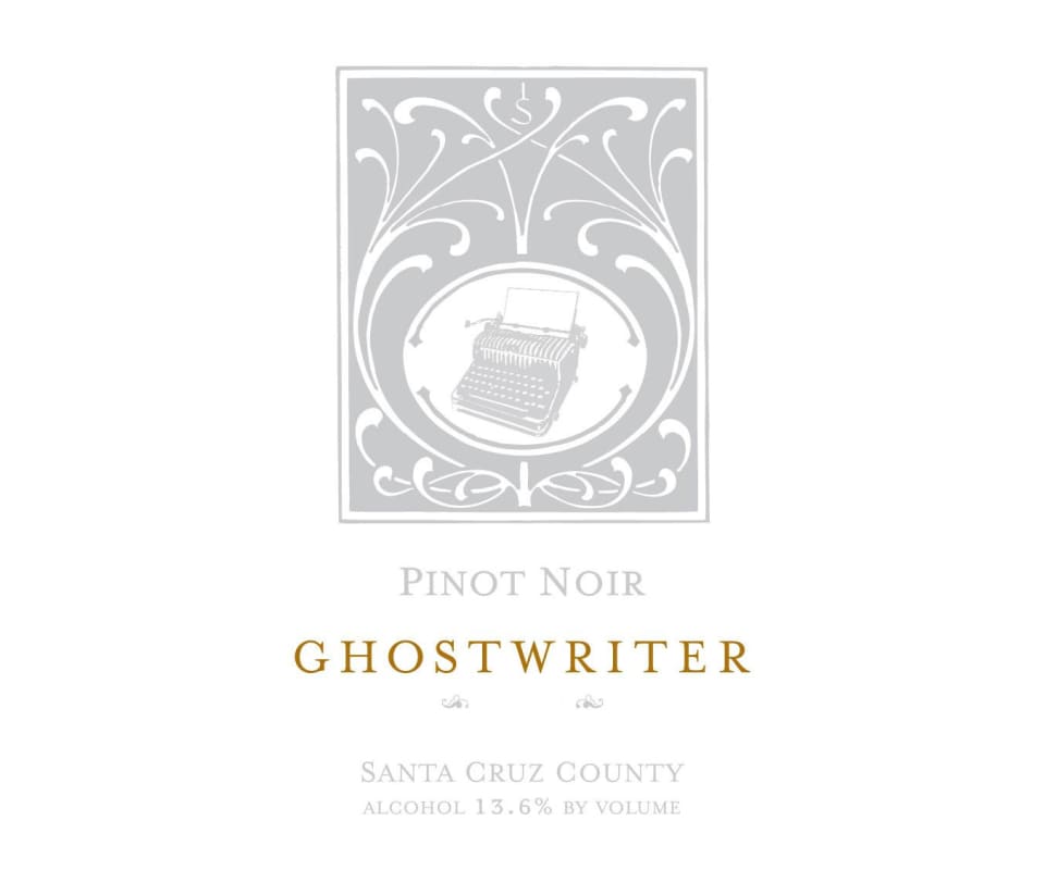 Ghostwriter Belle Farms Pinot Noir 2010 Front Label
