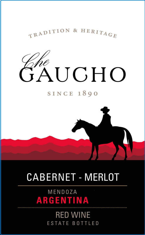 Che Gaucho Cabernet - Merlot 2013 Front Label
