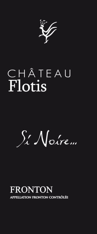 Chemin de Flotis Si Noire 2011 Front Label