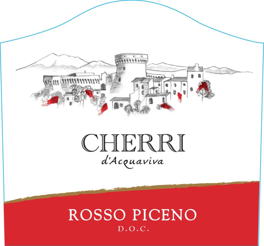 Cherri Vini Rosso Piceno 2013 Front Label