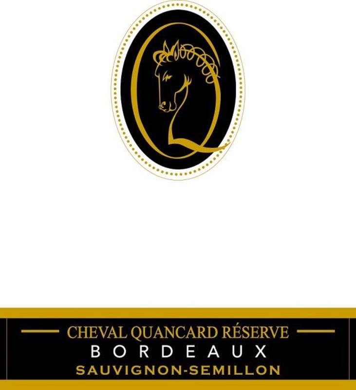 Cheval Quancard Reserve Sauvignon-Semillon 2015 Front Label