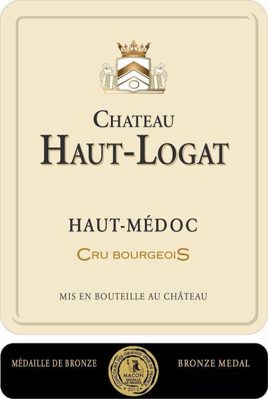 Cheval Quancard Chateau Haut-Logat 2011 Front Label