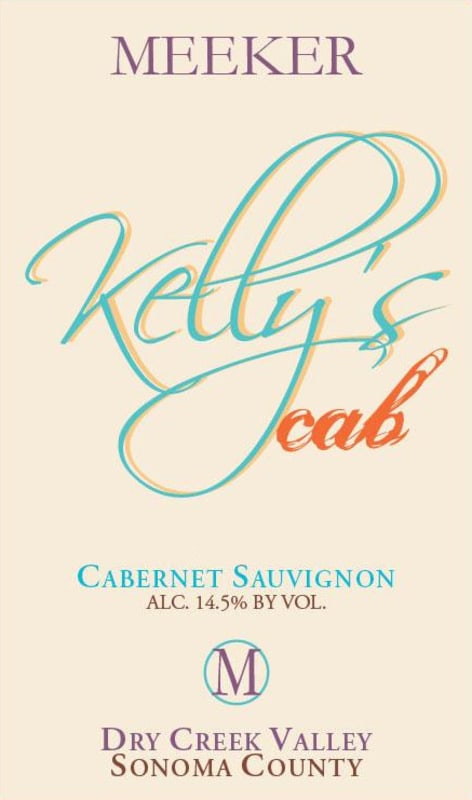 Meeker Kelly's Cabernet Sauvignon 2009 Front Label