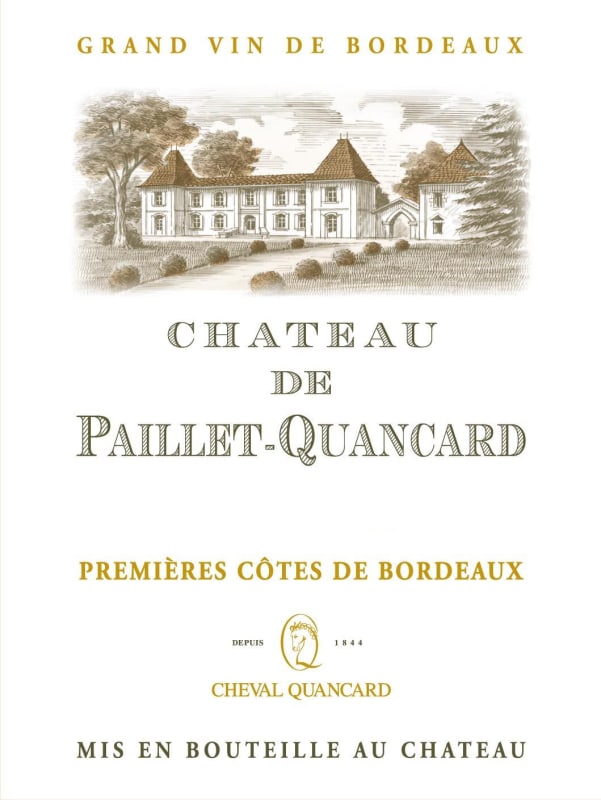 Cheval Quancard Chateau de Paillet-Quancard 2011 Front Label