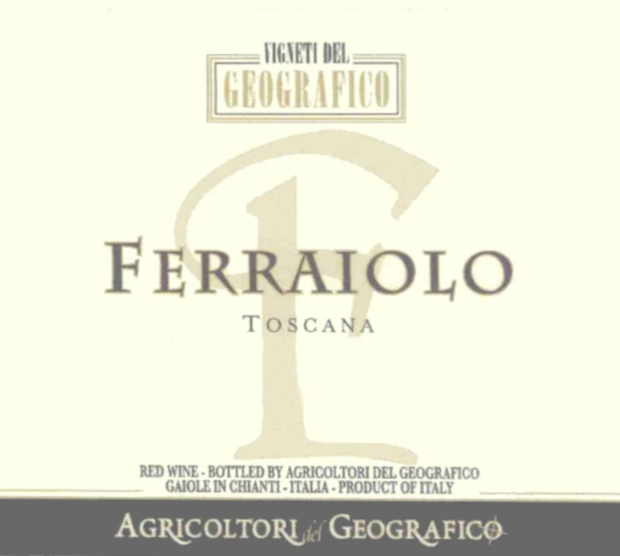 Chianti Geografico Toscana Ferraiolo 2005 Front Label