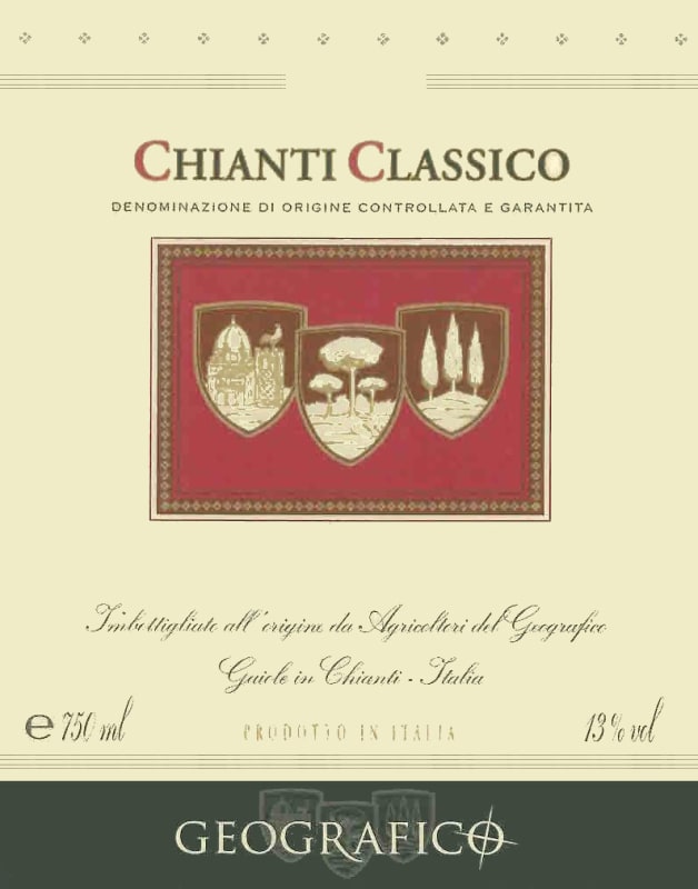 Chianti Geografico Chianti Classico 2014 Front Label