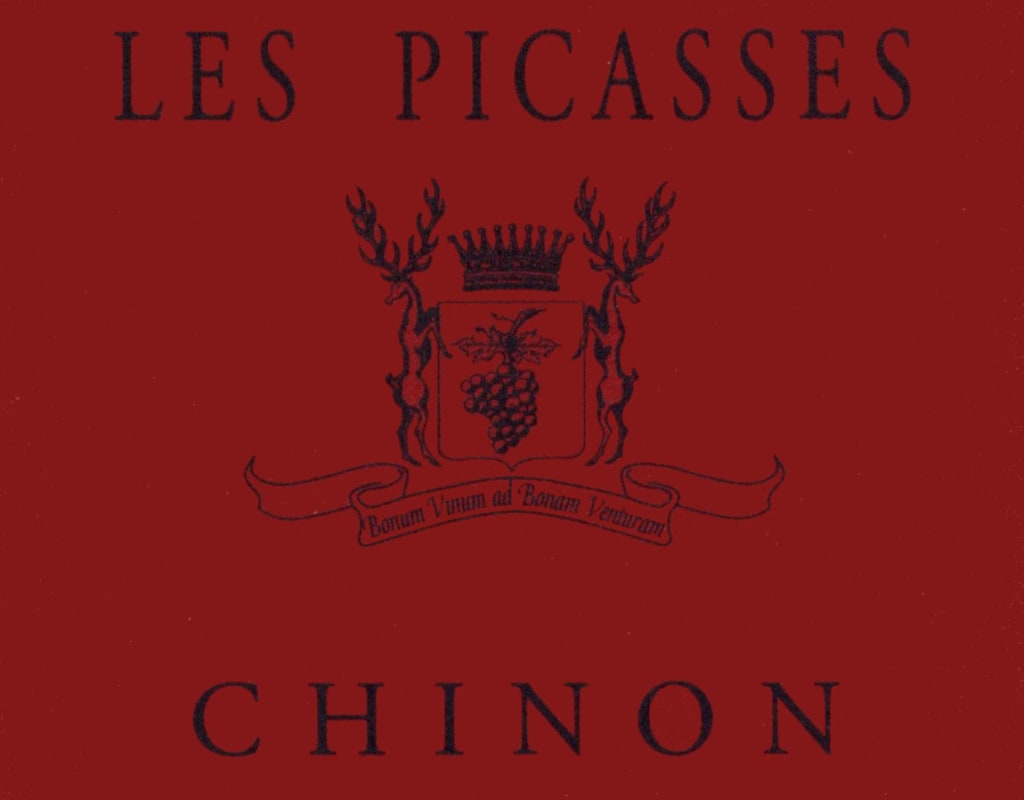 Chinon Chateau de Coulaine Les Picasses 2013 Front Label
