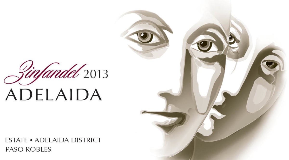Adelaida Zinfandel 2013 Front Label