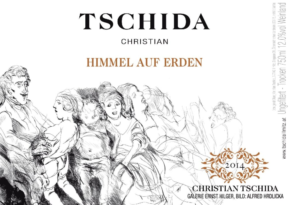 Christian Tschida Himmel Auf Erden 2014 Front Label