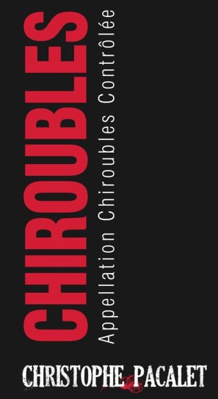 Christophe Pacalet Chiroubles 2015 Front Label