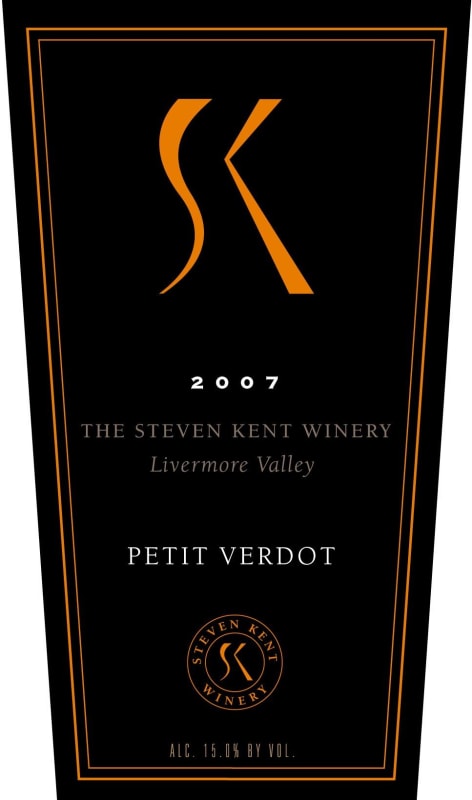 Steven Kent Ghielmetti Vineyard Petit Verdot 2007 Front Label