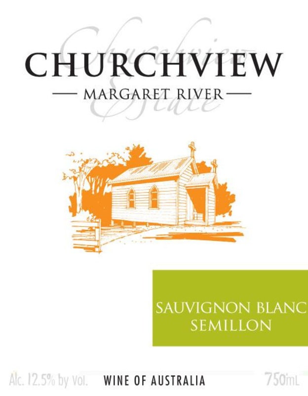 Churchview Estate Sauvignon Blanc Semillon 2010 Front Label