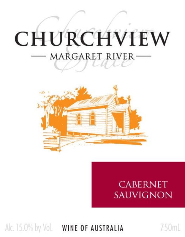 Churchview Estate Cabernet Sauvignon 2008 Front Label