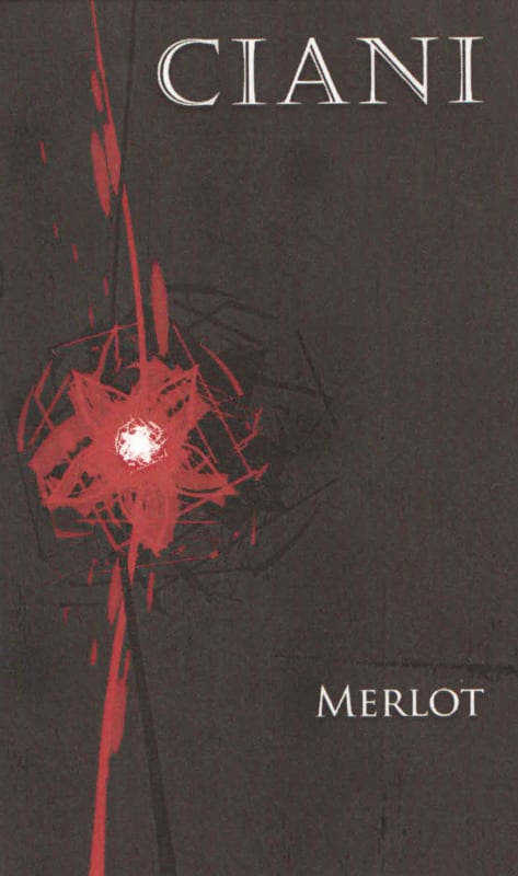 Ciani Winery Friuli Grave Merlot 2013 Front Label