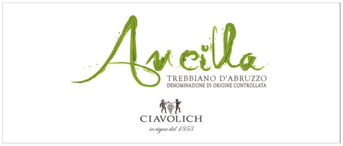 Ciavolich Trebbiano d'Abruzzo Ancilla 2013 Front Label