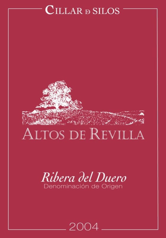 Cillar de Silos Altos de Revilla 2004 Front Label