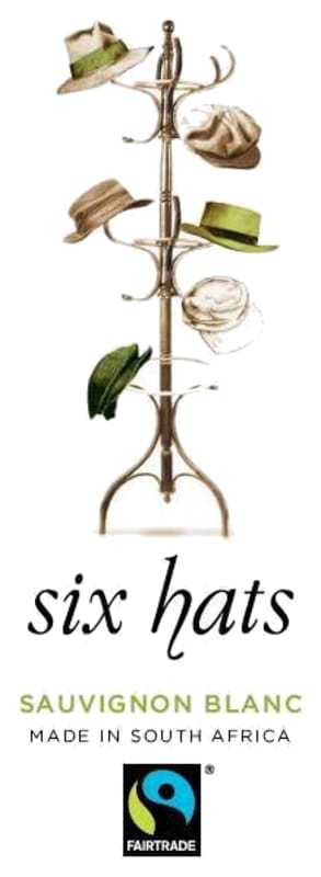 Six Hats Sauvignon Blanc 2012 Front Label