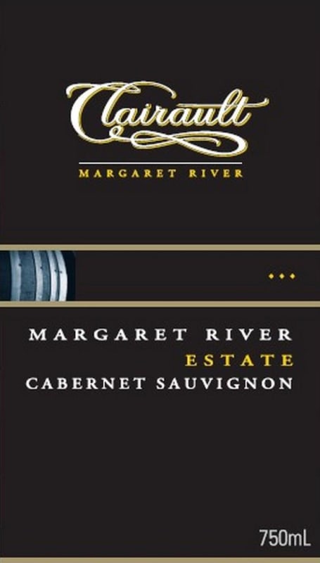 Clairault - Streicker Wines Estate Cabernet Sauvignon 2008 Front Label